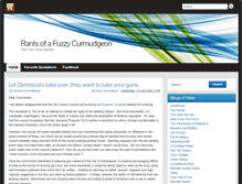 Tablet Screenshot of fuzzycurmudgeon.com